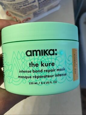 amika the kure intense bond repair hair mask 250ml